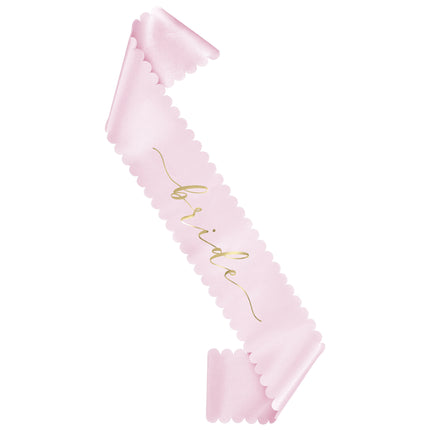 Bachelorette Party Sash Guld Rosa 1,56m