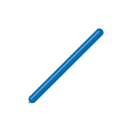 Blå modelleringsballonger 7,5cm 150cm 100st