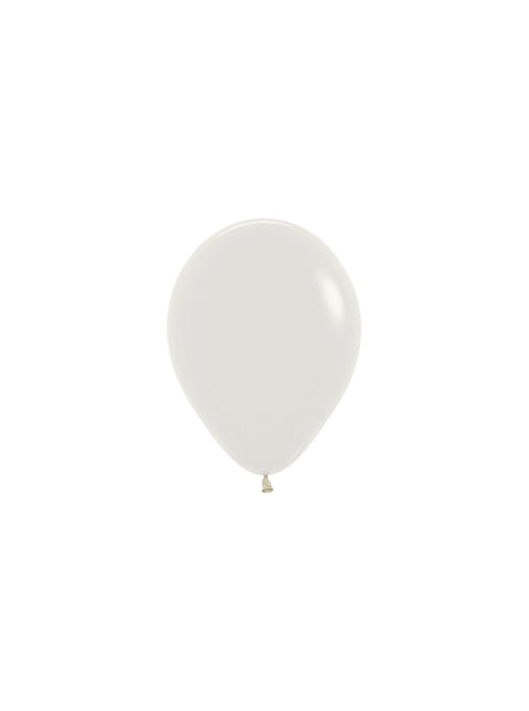 Ballonger Pastell Dusk Cream 12cm 50st