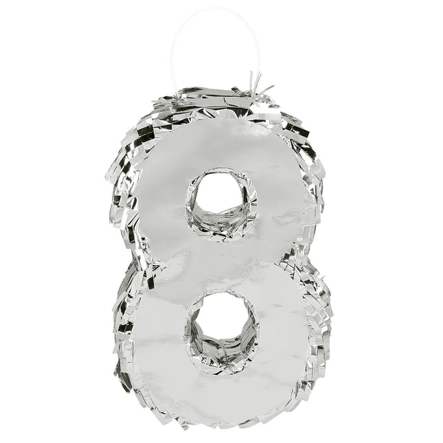 8 år Pinata Silver