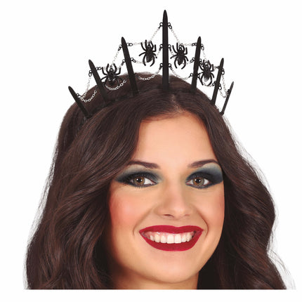 Halloween hårband Spindlar