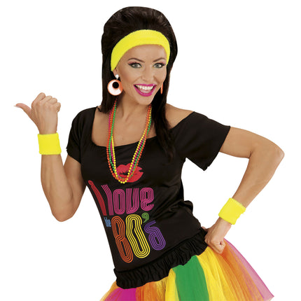 Neonorange örhängen