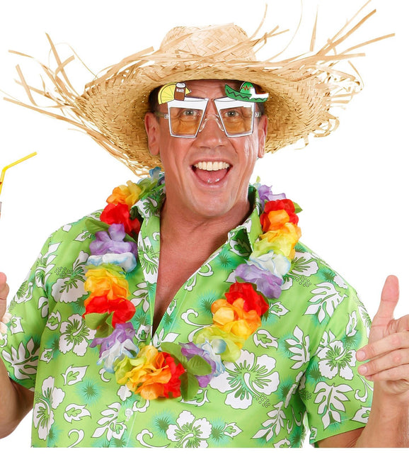 Hawaii stråhatt flätad