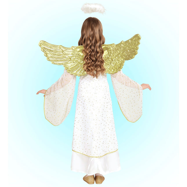 Ängel Klänning Vit Flicka