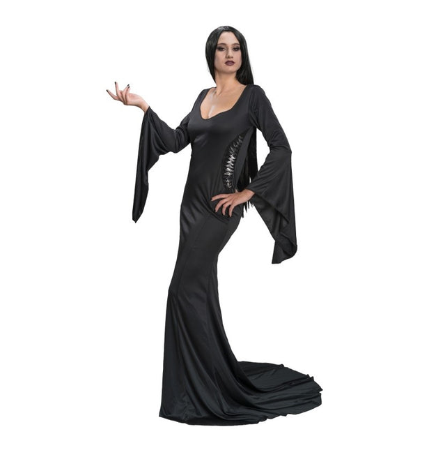 Costume Wednesday Morticia Klänning