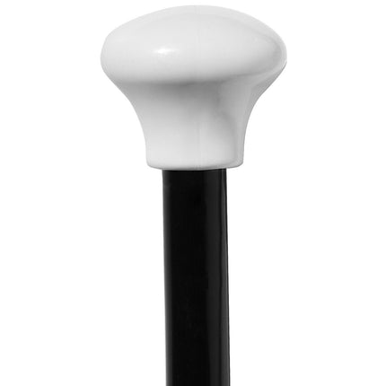 Svart promenadkäpp med ljud