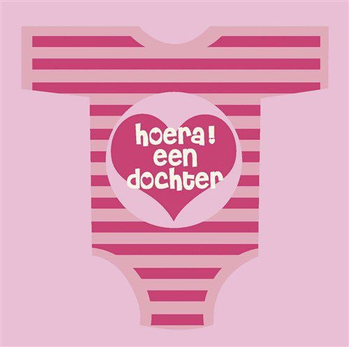 Födelse Servetter Dotter 33cm 18st