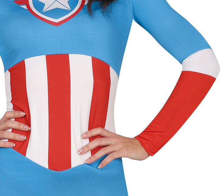 Captain Marvel dräkt dam