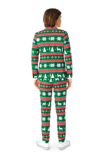 Festlig grön kostym pojke tonåring <tc>OppoSuits</tc>
