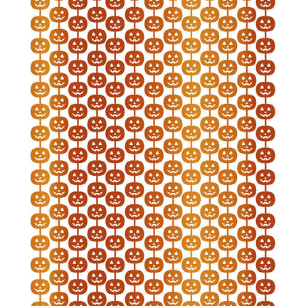 Halloween Dörrgardin Pumpor 2m