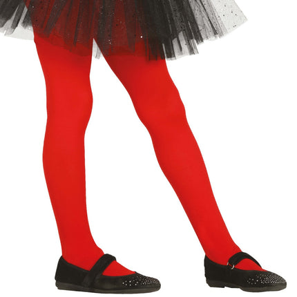 Strumpbyxor Röd flicka