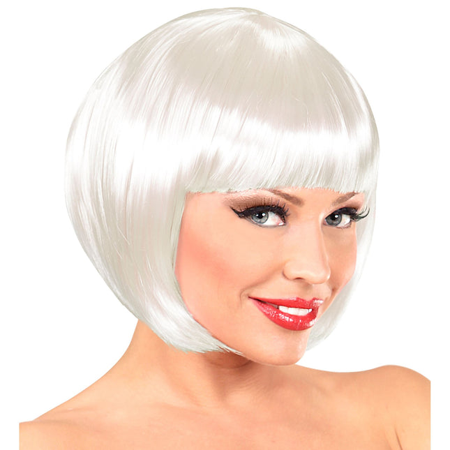 Vit peruk Bobline