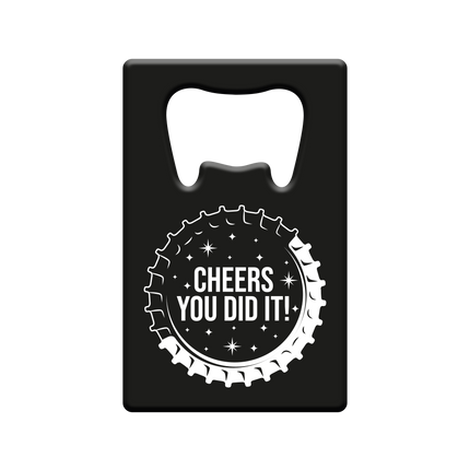 Ölöppnare Skål Du klarade det