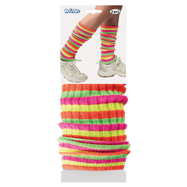 Färgade benvärmare Neon