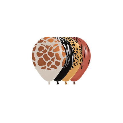 Ballonger Animal Print Metallic Ink 12cm 50st