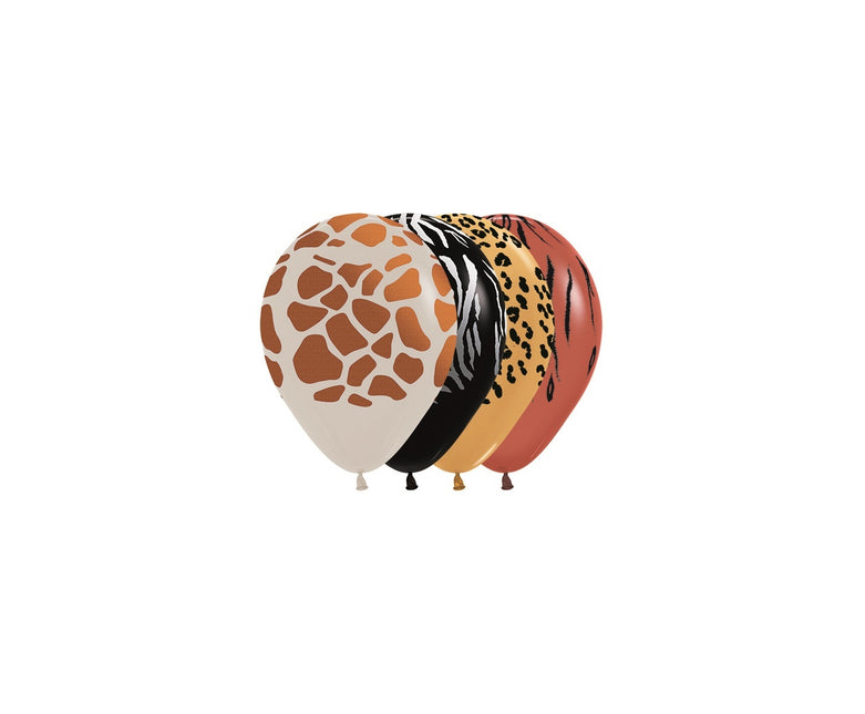 Ballonger Animal Print Metallic Ink 12cm 50st