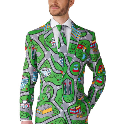 Spela Rug Green Suit Men <tc>Suitmeister</tc>