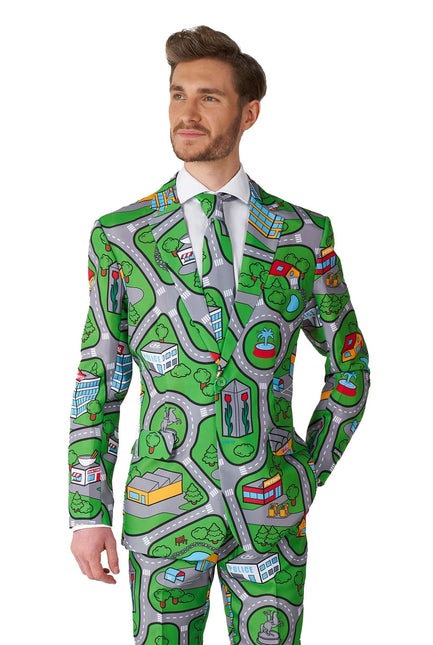 Spela Rug Green Suit Men <tc>Suitmeister</tc>