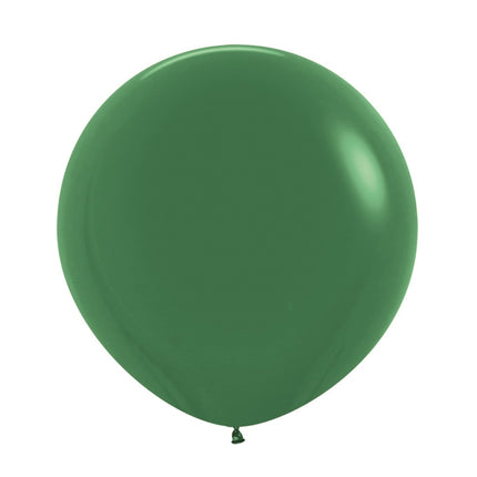 Ballonger Skogsgrön 61cm 10st