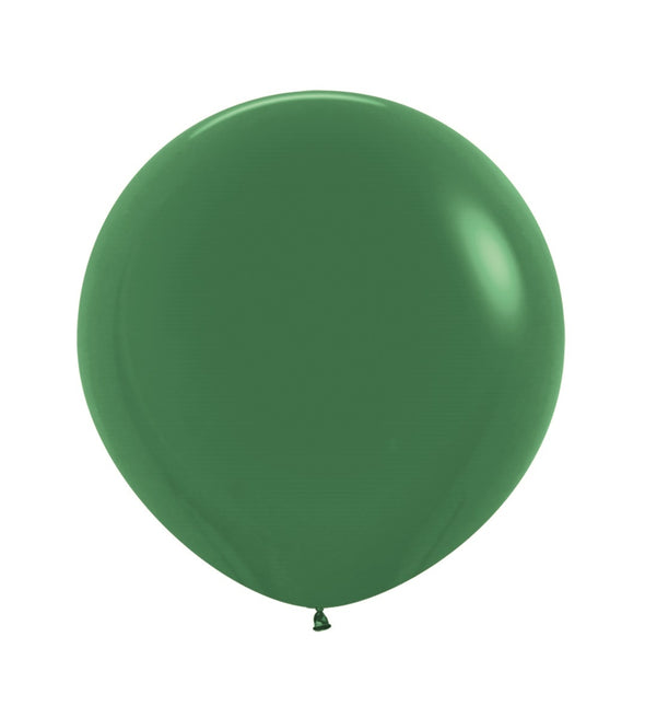 Ballonger Skogsgrön 61cm 10st