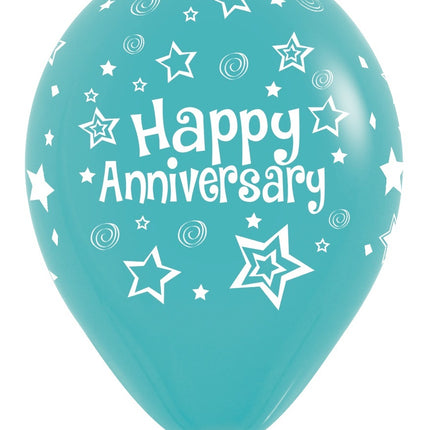 Ballonger Happy Anniversary Mix 30cm 25st