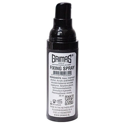 Fixeer spray (30ml) van Grimas koop je bij Partywinkel
