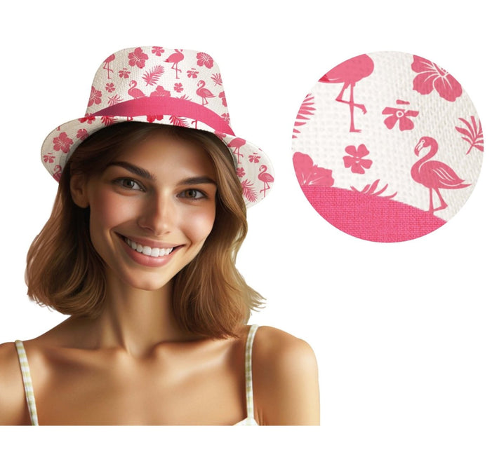 Flamingo Hoed Roze van Fiestas Guirca koop je bij Partywinkel