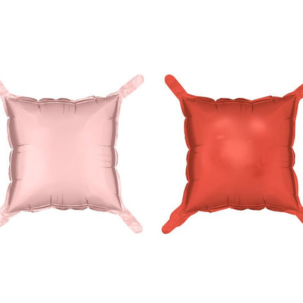 Rood Roze Ballonnen Muur Leeg 35cm 4st van Partydeco koop je bij Partywinkel