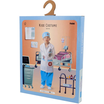 Folat Dokterpak Met Operatiemuts Jongen van Folat koop je bij Partywinkel