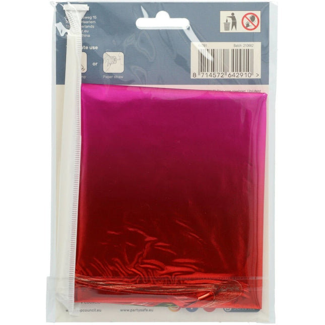 Folie Ballon Cijfer 1 Regenboog met standaard 72cm van Folat koop je bij Partywinkel