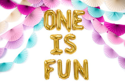 Folie Ballon Letter S Goud Leeg 35cm van Partydeco koop je bij Partywinkel