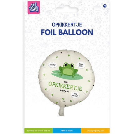 Folie ballon - Opkikkertje van Paper Dreams koop je bij Partywinkel