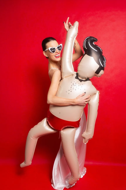 Folieballon Man, 64,5x159cm, mix van Partydeco koop je bij Partywinkel