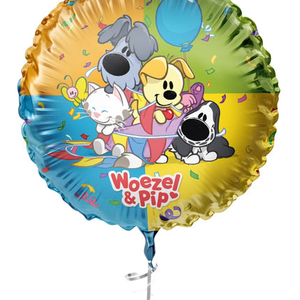 Folieballong Woezel<tamp>Pip – Ø45 cm</tamp>