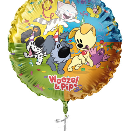 Folieballong Woezel<tamp>Pip – Ø45 cm</tamp>