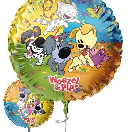 Folieballong Woezel<tamp>Pip – Ø45 cm</tamp>