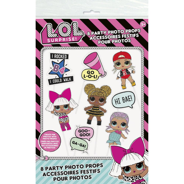 Foto Props LOL Surprise 8st van Unique koop je bij Partywinkel
