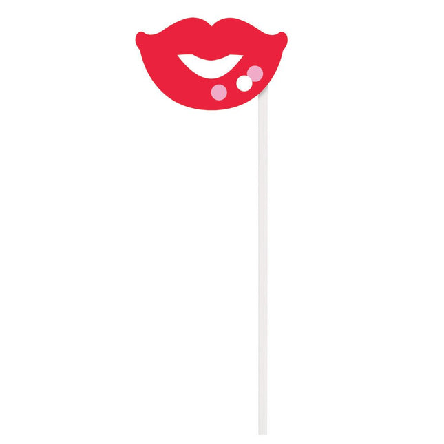 Foto Props Verjaardag 27,9cm 10 delig van Unique koop je bij Partywinkel