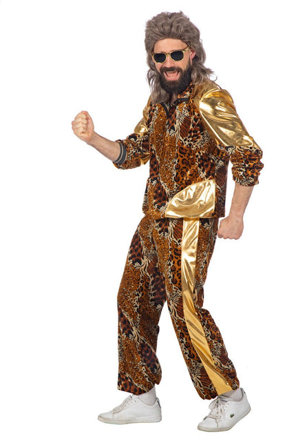 Fout Trainingspak Panter Heren van Wilbers & Wilbers koop je bij Partywinkel