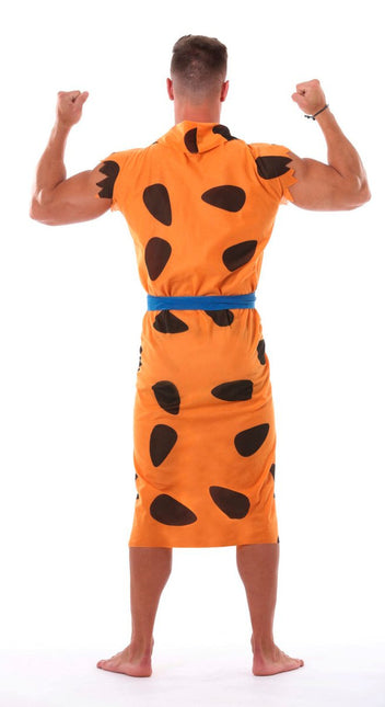Fred Flintstone Kostuum Zwart Oranje Heren van Fiestas Guirca koop je bij Partywinkel