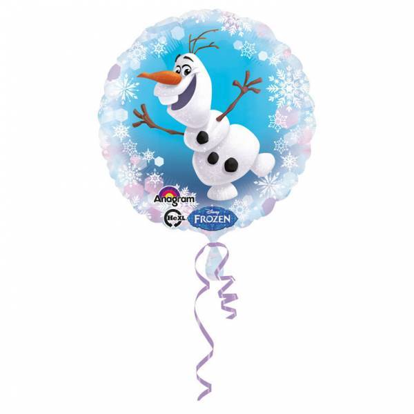 Frozen Helium Ballon Olaf 43cm leeg van Anagram koop je bij Partywinkel