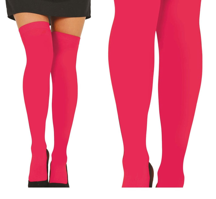 Fuchsia Kousen Fuchsia van Fiestas Guirca koop je bij Partywinkel