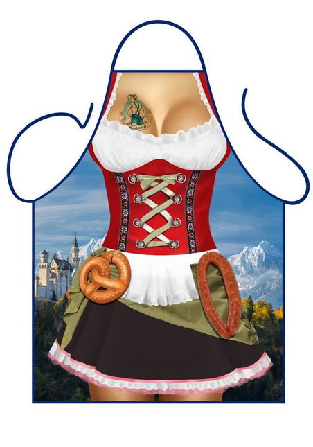 Oktoberfest Schort Dirndl van Partychimp koop je bij Partywinkel