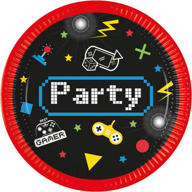 Gaming Party Borden 23cm van Procos koop je bij Partywinkel