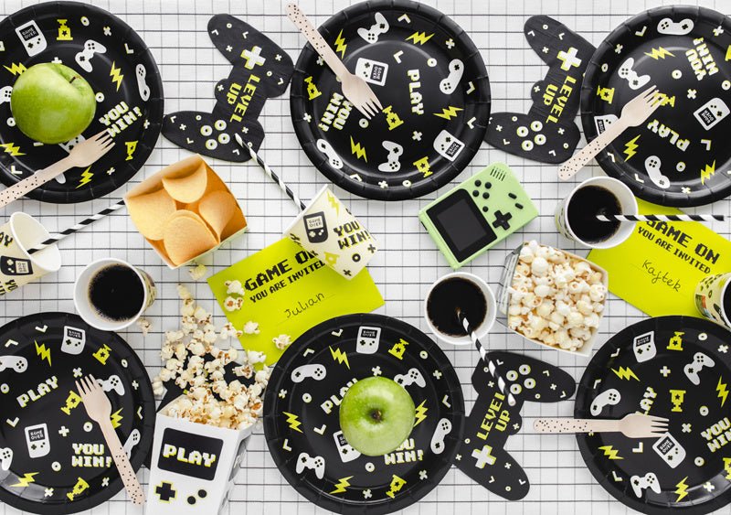 Gaming Party Servetten 16cm 12st van Partydeco koop je bij Partywinkel