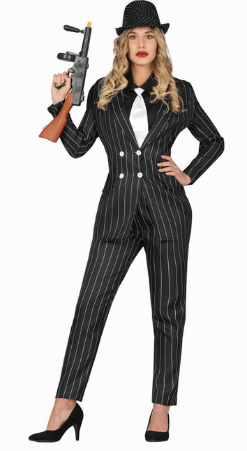Gangster Kostuum Dames van Fiestas Guirca koop je bij Partywinkel
