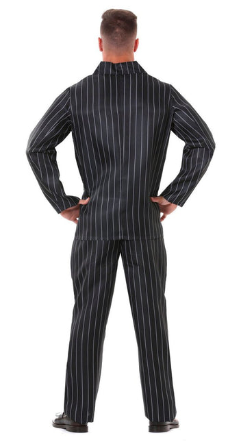 Gangster Kostuum Donkerblauw Heren van Fiestas Guirca koop je bij Partywinkel