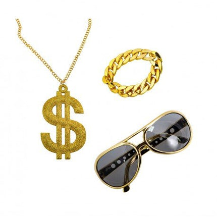 Gangsterset 3 delig van CHAKS koop je bij Partywinkel