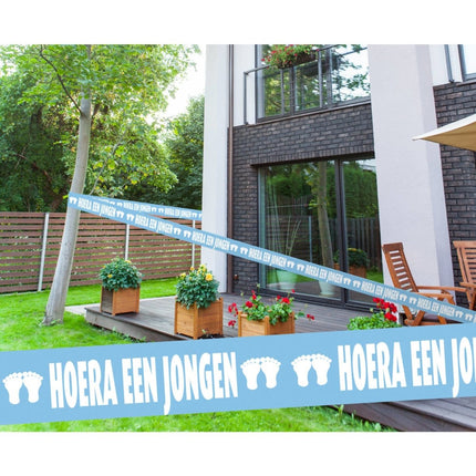 Geboorte Afzetlint Jongen 15m van Folat koop je bij Partywinkel