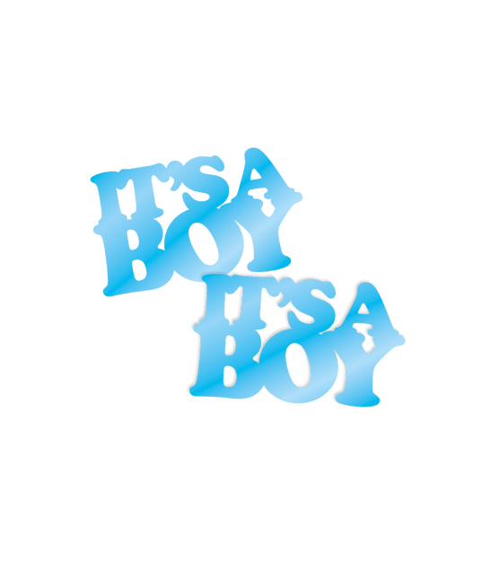 Geboorte Tafelconfetti Lichtblauw 14gr van Paper Dreams koop je bij Partywinkel